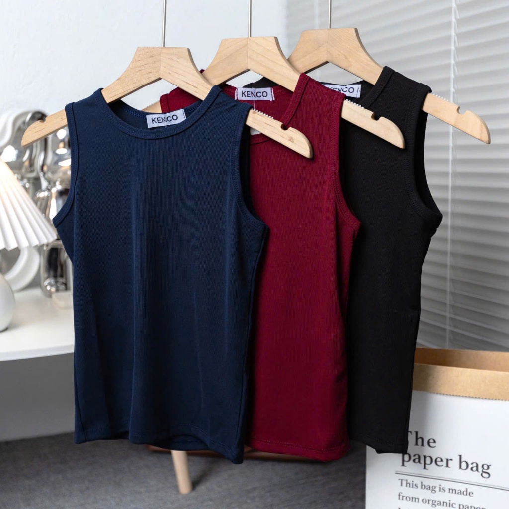 Áo Ba Lỗ Nữ Cotton Mịn Mát LENOGI, Áo 2 Dây Nữ Bản To, TankTop Nữ Phù Hợp Đi Tập Đi Chơi 12 Tháng Sáu MA681 | BigBuy360 - bigbuy360.vn