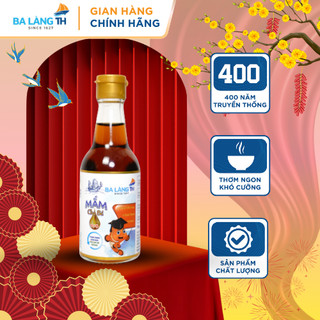  Nước Mắm Cho Bé Từ 06 Tháng Đến 3 Tuổi Ba Làng TH Chai Thủy Tinh 60ml 