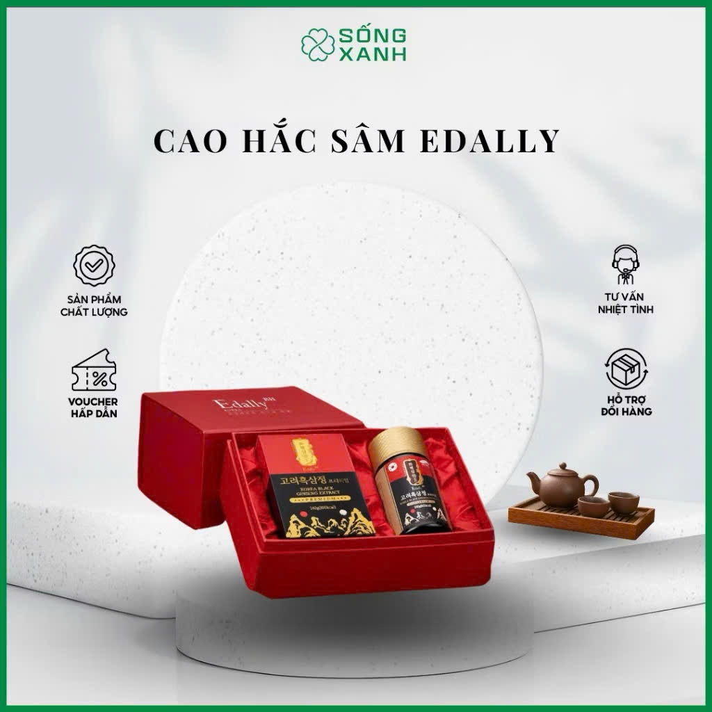Cao Hắc Sâm Edally BH ( CHÍNH HÃNG )