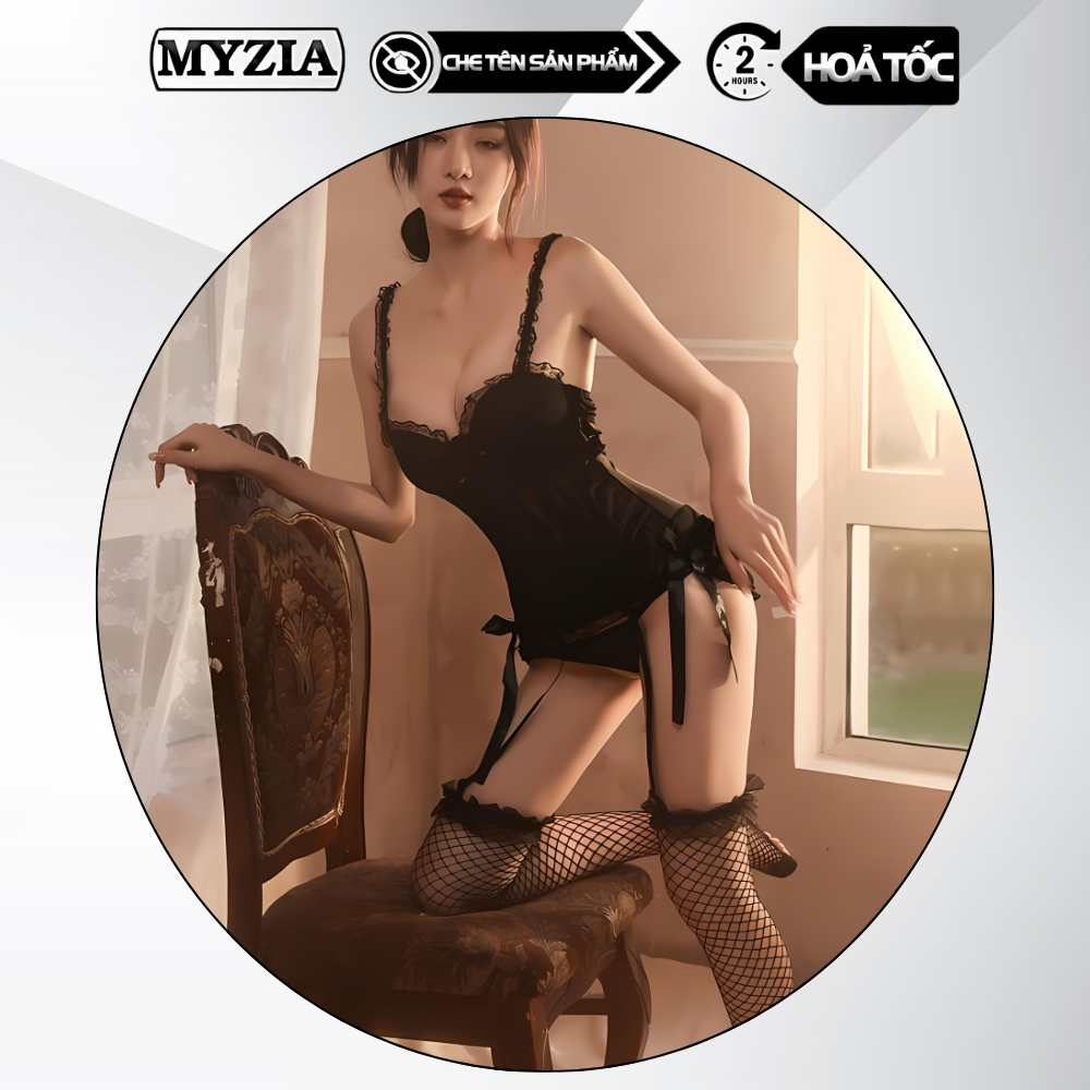 Đồ ngủ sexy liền thân gợi cảm Myzia DN69 đóng đơn theo yêu cầu (che tên sản phẩm, ship hỏa tốc)