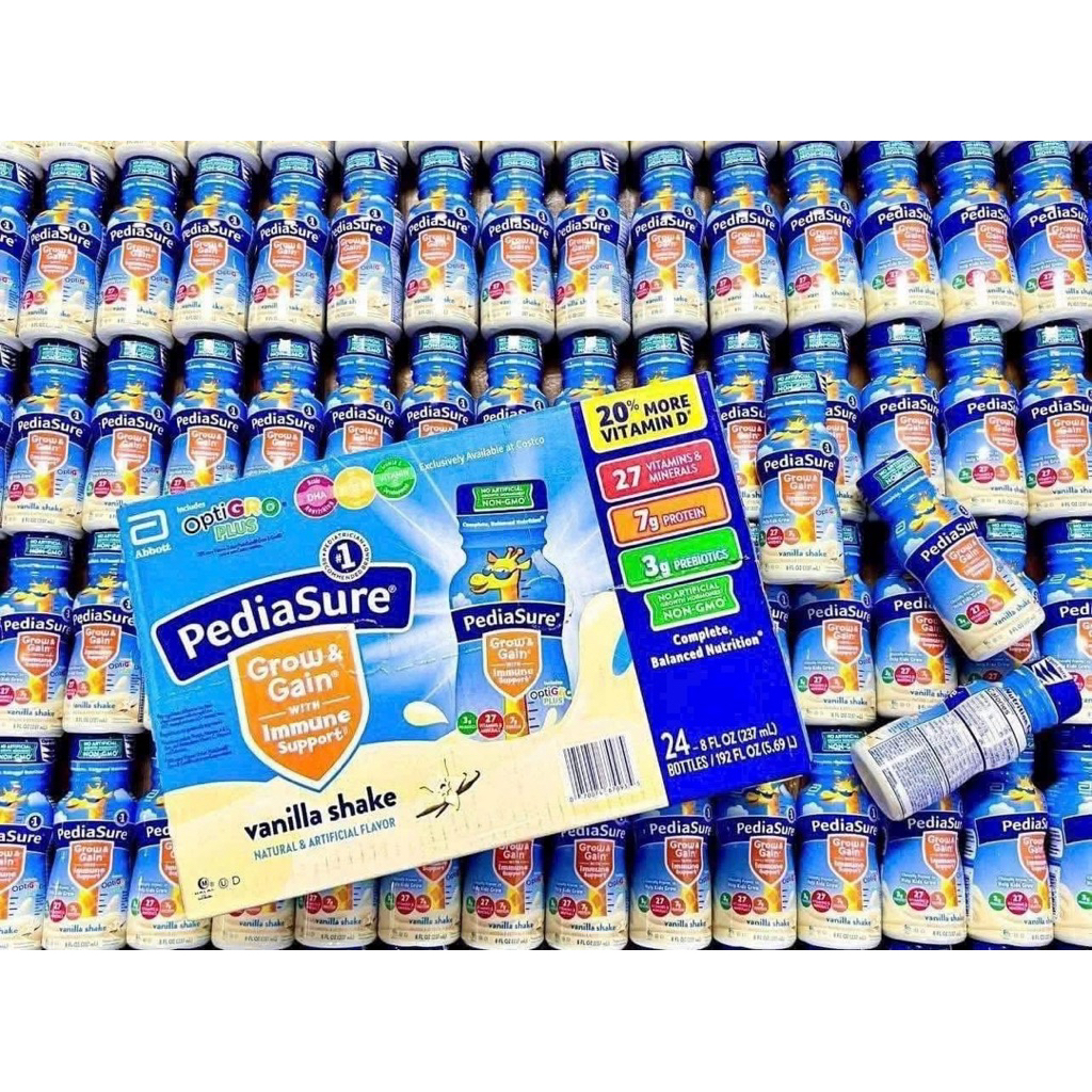 Combo 6 chai pediasure Grow& Gain optigro Plus chuẩn Mỹ