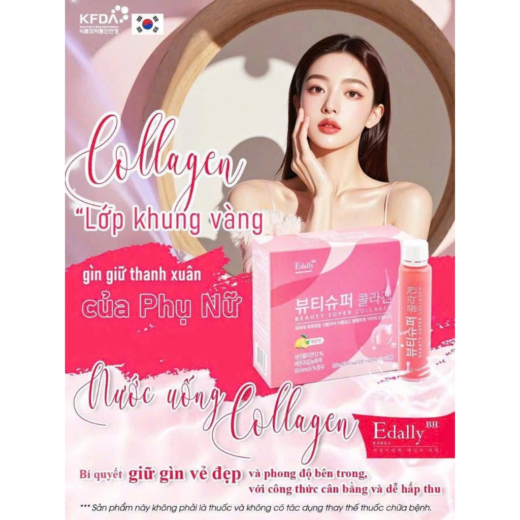 Nước uống Collagen Edally ( CHÍNH HÃNG )