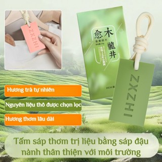 🌿🍵 Sáp Thơm Trà Long Tỉnh Tự Nhiên Cho Thú Cưng | Treo Tủ Quần Áo – Ô Tô – Phòng Ngủ | Lưu Hương Lâu