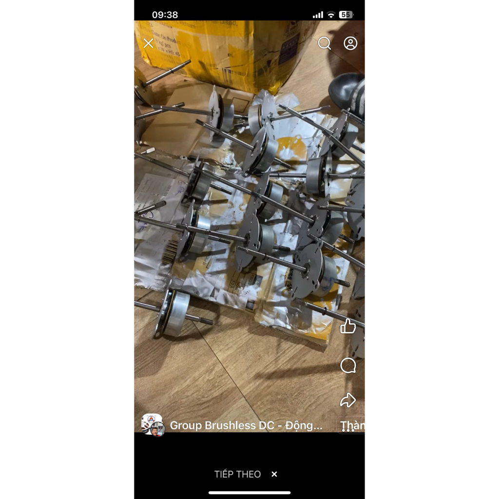 MOTOR QUẠT KHÔNG CHỔI THAN BLDC 12-24V