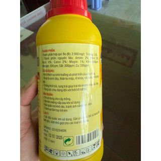 Phân bón lá Amino Combi 79 chai 500ml