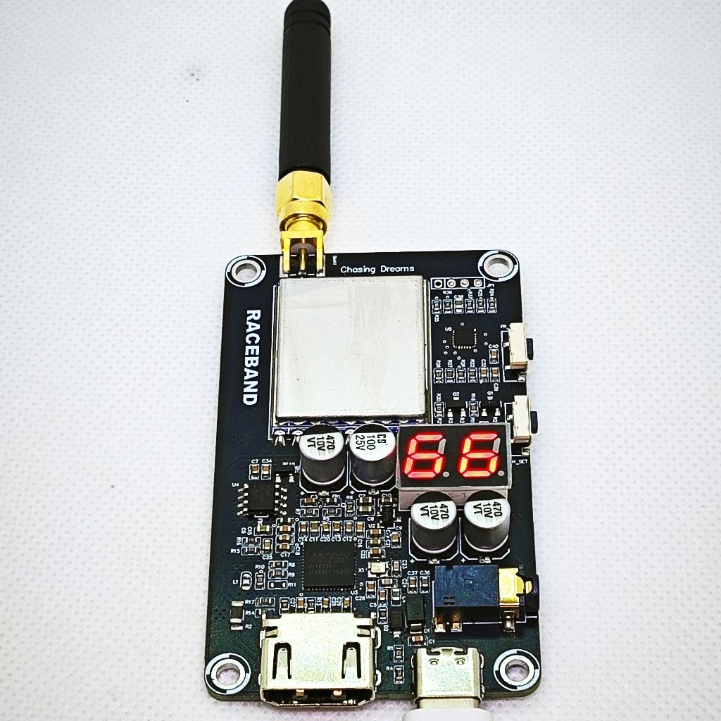 Thiết bị nhận video FPV 5.8GHz cho màn hình PC, TV – Module thu tín hiệu AV không dây từ camera FPV