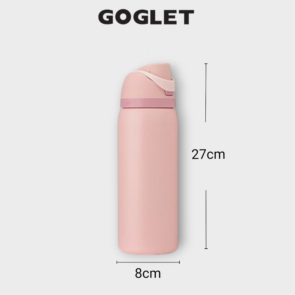 Goglet Bình Giữ Nhiệt Nắp Bật Inox 304 – Uống Trực Tiếp, Khóa Chống Tràn, Giữ Nhiệt Cả Ngày Phù Hợp Đi Học Đi Làm, 950ML | BigBuy360 - bigbuy360.vn