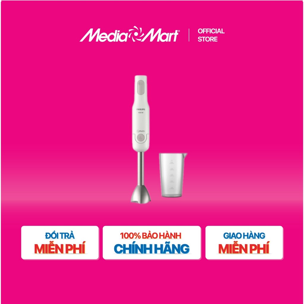 [MEDIAMART] - Máy xay cầm tay Philips HR2534/00 - FREESHIP,Bảo hànhchínhhãng