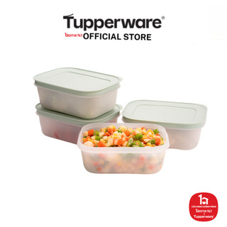 Bộ 4 Hộp Đựng Thực Phẩm Tupperware Trữ Đông Freezable 450ml Chính hãng NewTupp 2025