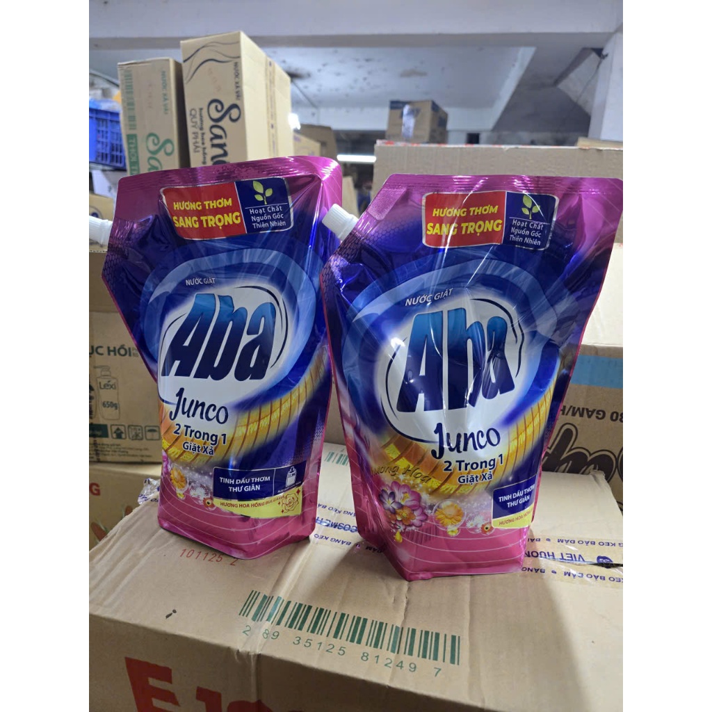 Túi Nước Giặt 2 Lít  ABA JUNCO 2 Trong 1