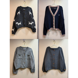   SIÊU PHẨM 7  ÁO KHOÁC LEN CARDIGAN 2HAND TUYỂN CHỌN ảnh nhà em tự chụp không chỉnh sửa   OVERSIZE 40-65kg   
