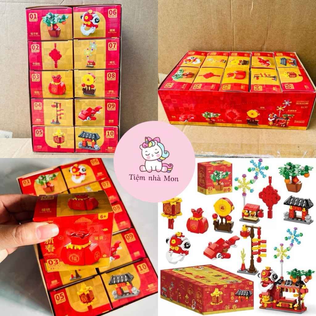 Combo 10in1 Lắp Ghép Tết