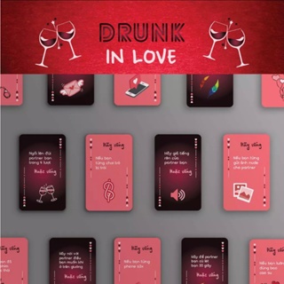 Bộ bài Truth Game Drunk In Love- Say Tình - đơn giản dành cho cặp đôi tại các bữa tiệc