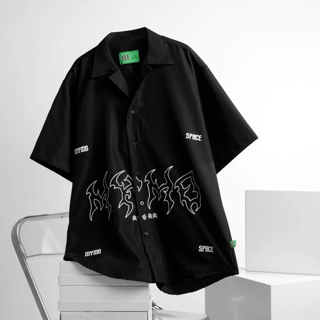 [BESTSELL] Mymospace - Áo Sơ Mi The Gothic Shirt - Form Unisex Nam Nữ Form Chuẩn Châu Âu