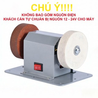 Máy mài 2 đá mini mẫu mới có vỏ V2