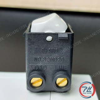 Công Tắc 20A S18 Sino Vanlock S30MD20 – Hạt Bình Nóng Lạnh Chính Hãng, Dùng Cho Thiết Bị Công Suất Lớn