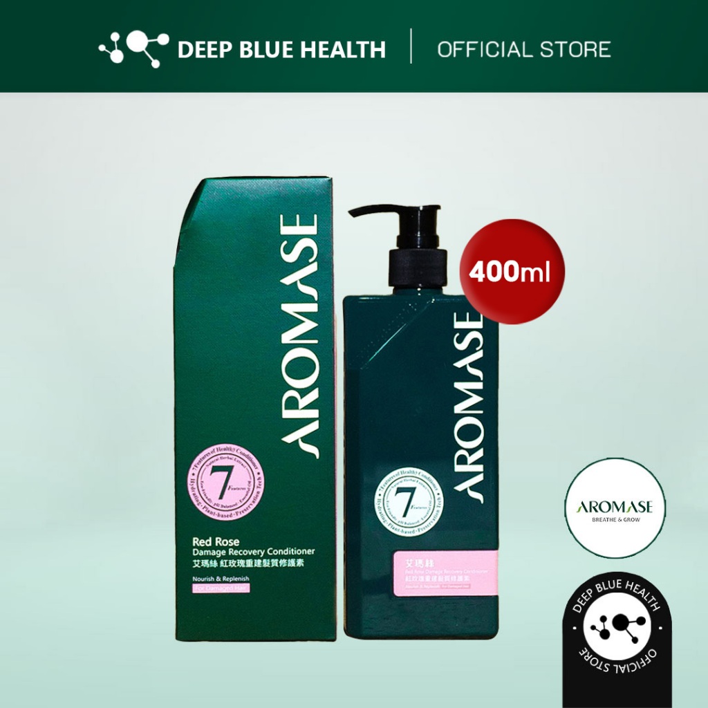 Dầu xả phục hồi tóc Aromase Red Rose Recovery Hair Conditioner 400ml