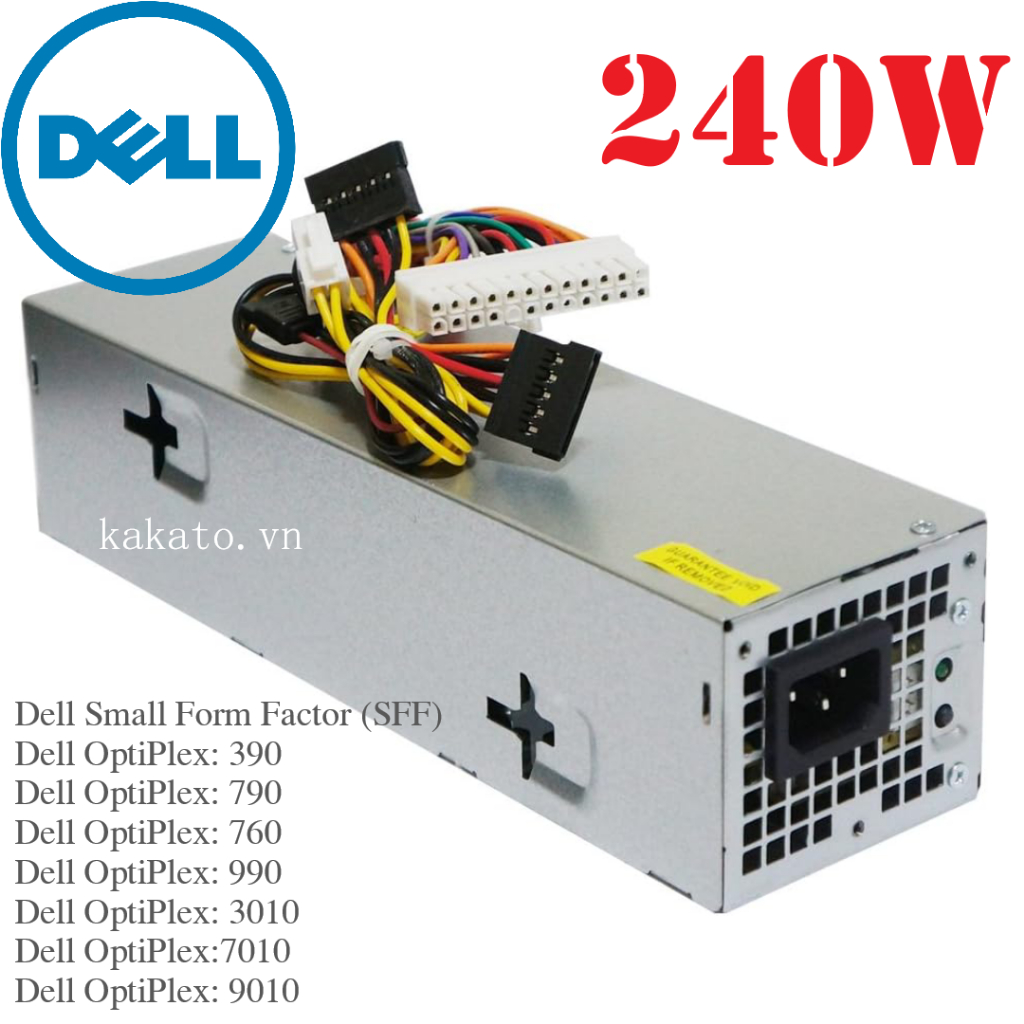 Nguồn DELL OptiPlex 3010 7010 9010 390 790 990 SFF thế hệ 3th