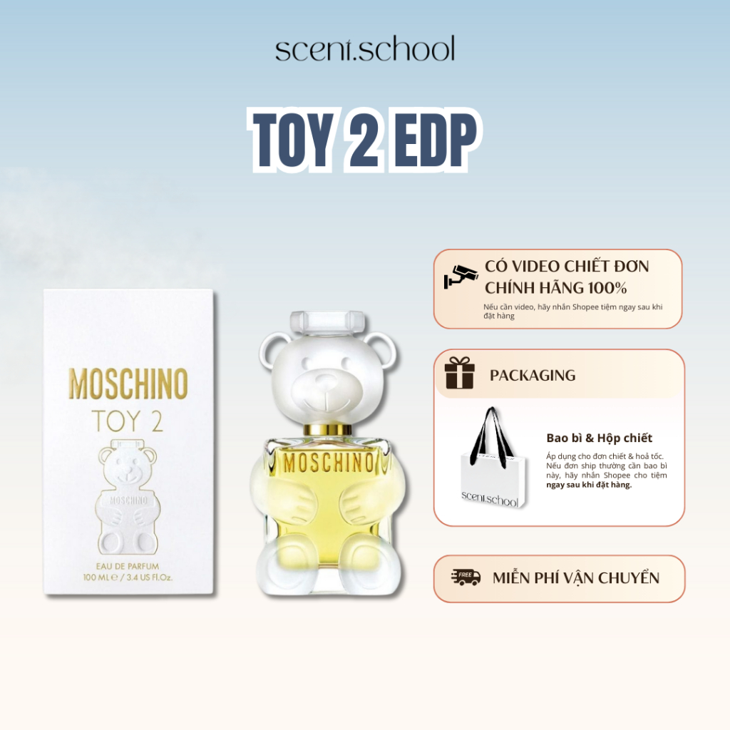 5/10/20/30ml | Moschino Toy 2 | Nước Hoa Nữ | Scent.school Perfume