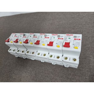 [MẪU MỚI] APTOMAT CHỐNG GIẬT 1P+N CHÍNH HÃNG DELIXI