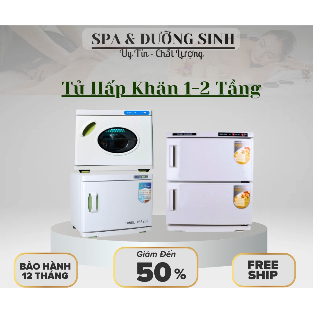 Máy Hấp Khăn 1 Tầng. Tủ Hấp 2 tầng GJ - 32A | Tủ Hấp Dụng Cụ Tiệt Trùng Dụng Cụ Y Tế Dụng Cụ Spa