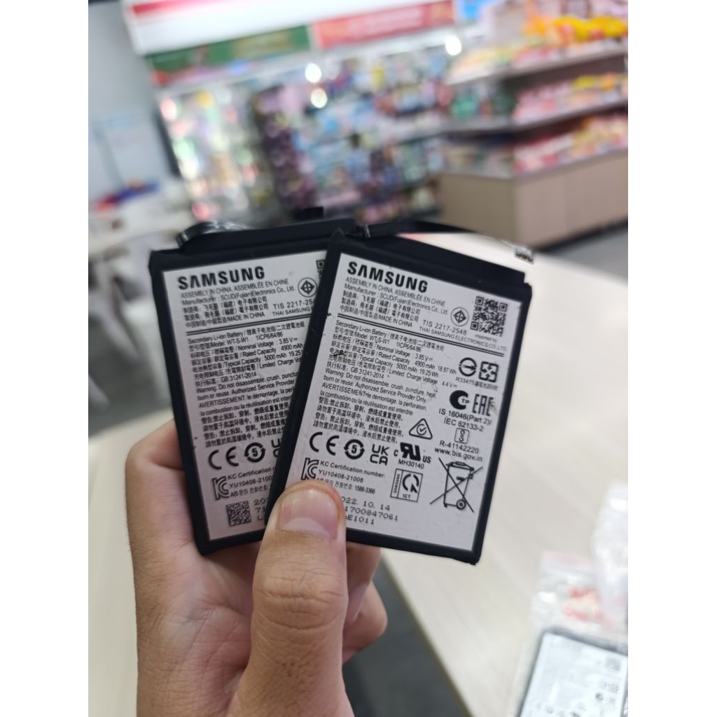 Pin cũ bóc máy Samsung A04 2022 / A22 5g / M04 / A14 4G / WT-S-W1 -4900Mah