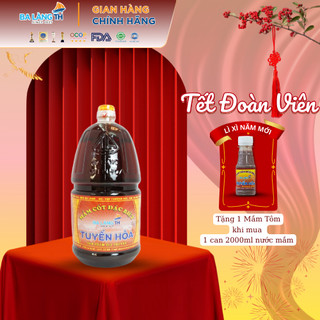  Nước Mắm Cốt Đặc Biệt Ba Làng TH Tuyến Hòa Truyền Thống 2000ml 