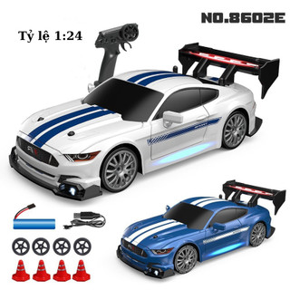  Xe ô tô điều khiển từ xa Drift tốc độ cao dẫn động 2 cầu pin sạc – đồ chơi xe đua mô hình thể thao 