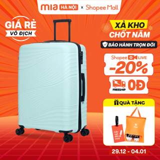   HOT DEAL  Vali Kéo MIA Du Lịch ZENI - Size 19 24 28 Inch Nhựa PP Hạn Chế Bể Vỡ Khoá Số Bảo Hành Trọn Đời 