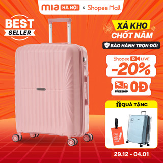   DEAL HỜI  Vali Kéo MIA Du Lịch JUDEN - Size 20 24 28 Inch Nhựa PP Chịu Lực Chống Vỡ Tối Đa BH Trọn ĐờI 