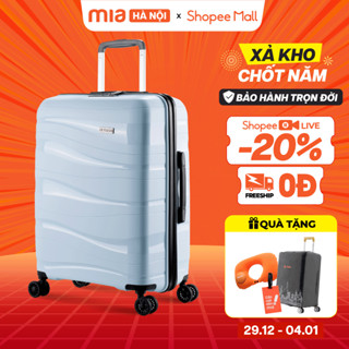   ✨BEST SELLER  Vali Kéo MIA Du Lịch Pisani LANI Size 20 24 28 Inch Nhựa PP Dẻo Siêu Bền Khóa TSA Bảo Hành Trọn Đời 