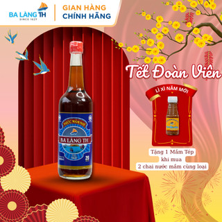  Nước Mắm Nhĩ Cá Cơm Ba Làng TH 650ml 