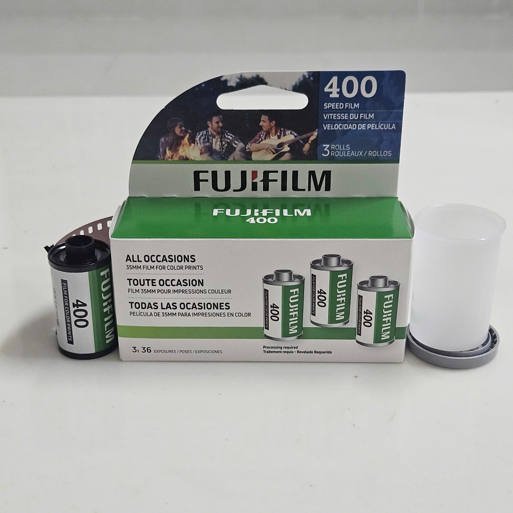 Fuji 400 / Fujifilm 400 / Fuji c400 36ex bản mới indate 2027