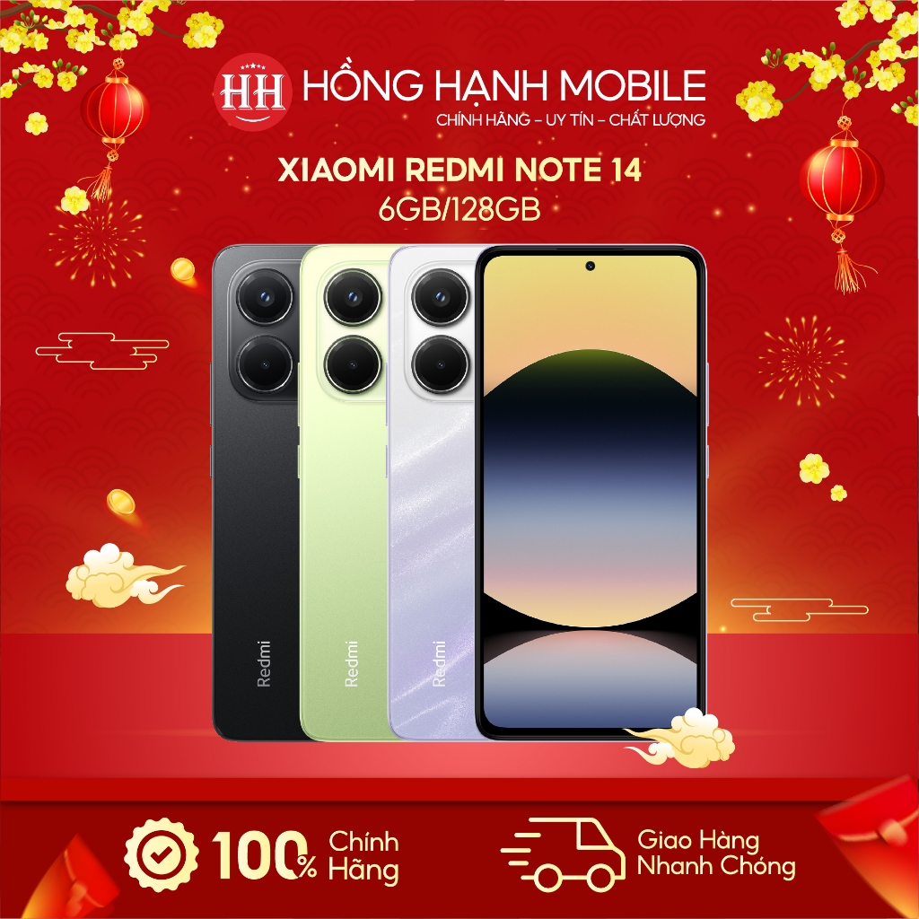 Điện Thoại Xiaomi Redmi Note 14 6GB/128GB - Hàng Chính Hãng | BigBuy360 - bigbuy360.vn