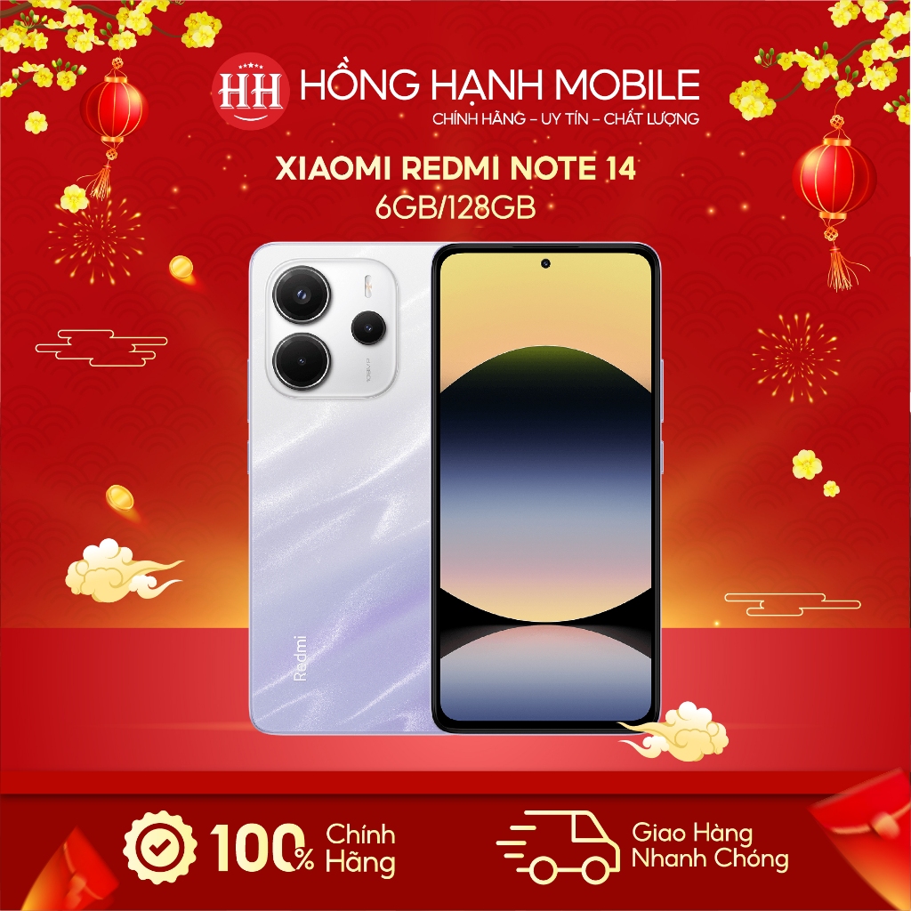 Điện Thoại Xiaomi Redmi Note 14 6GB/128GB - Hàng Chính Hãng | BigBuy360 - bigbuy360.vn