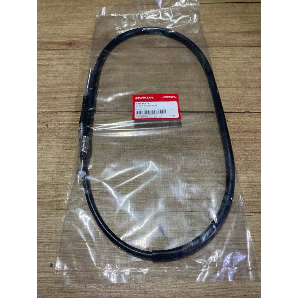 Yêu thích [ 45450KPH670 ] Dây phanh trước WAVE A100 , Dây thắng WAVE A100 RS REPSOL S100 HONDA