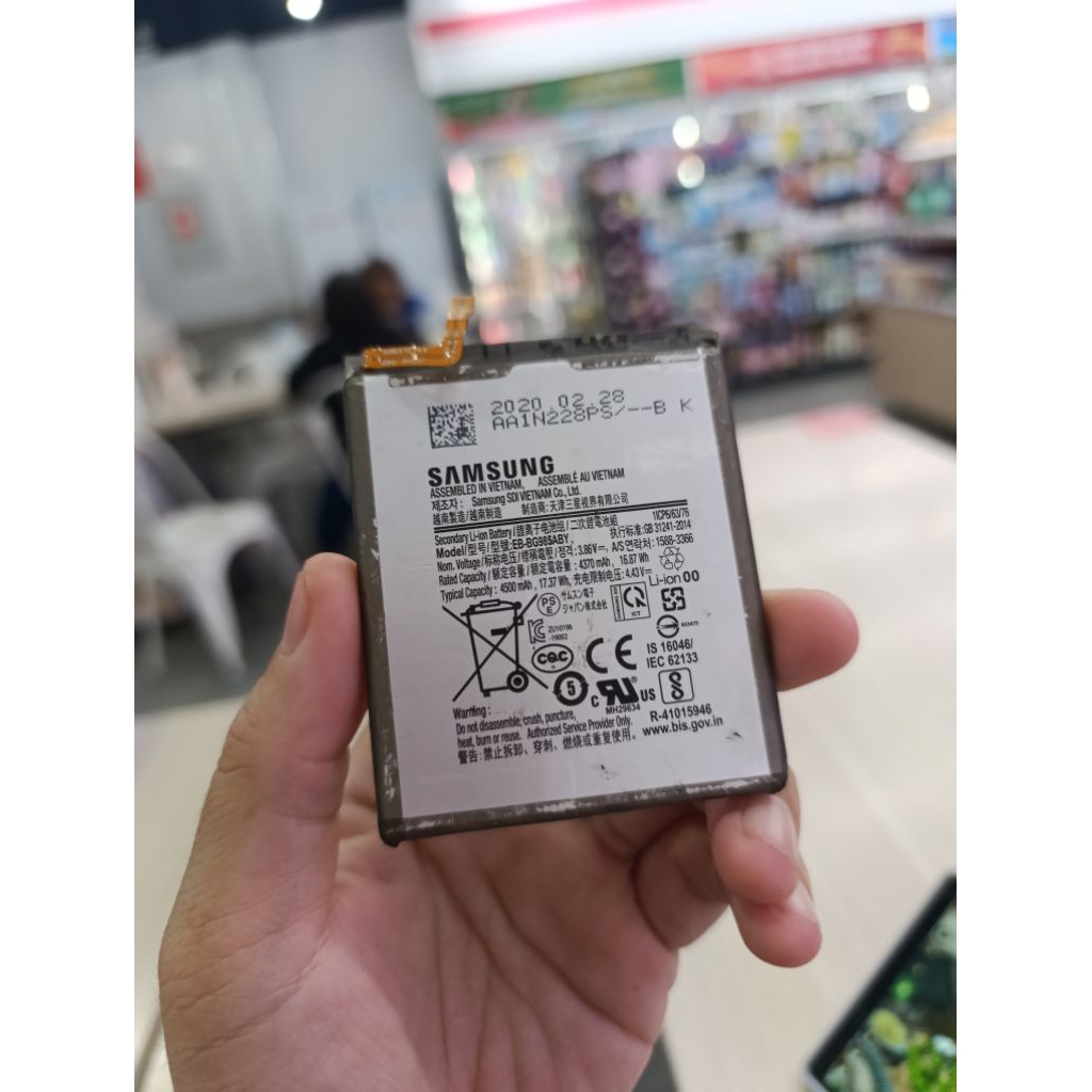 Pin cũ bóc máy Samsung S20 Plus / G986 / G985 / S20+ (EB-BG985ABY)