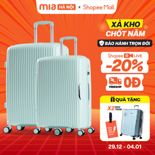  Combo 2 Vali Kéo MIA Du Lịch ROTA - Size 20 24 28 Nhựa PP Hạn Chế Bể Vỡ Chống Va Đập Bảo Hành Trọn Đời 