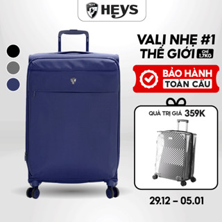  VALI NHẸ #1 THẾ GIỚI  Vali Vải Du Lịch Heys Xero Elite 2.0 - Vali Vải Nhẹ Nhất Thế Giới Bảo Hành Trọn Đời 