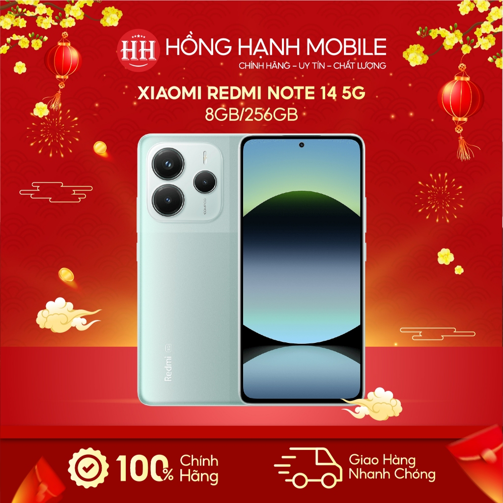 Điện Thoại Xiaomi Redmi Note 14 5G 8GB/256GB - Hàng Chính Hãng | BigBuy360 - bigbuy360.vn