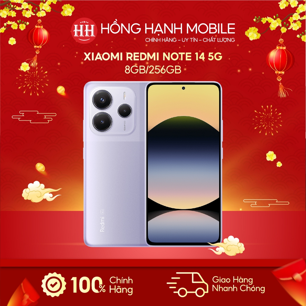 Điện Thoại Xiaomi Redmi Note 14 5G 8GB/256GB - Hàng Chính Hãng | BigBuy360 - bigbuy360.vn