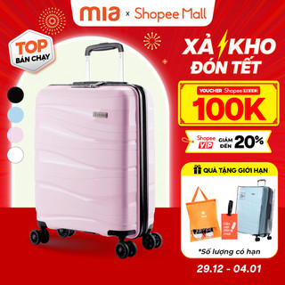   ⚡HOA HẬU  Vali Kéo MIAvn Pisani LANI - Size 20 24 28 Nhựa PP Dẻo Siêu Bền Hạn Chế Bể Vỡ Khoá TSA Bảo Hành Trọn Đời 