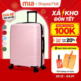   SẬP GIÁ  Vali Kéo MIAvn Larita ZENI - Size 19 24 Nhựa PP Bền Bỉ Hạn Chế Bể Vỡ Khoá Số Bảo Hành Trọn Đời 