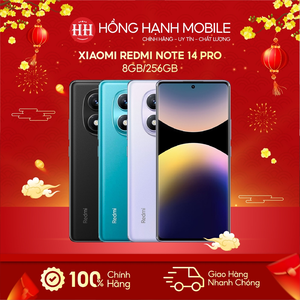 Điện Thoại Xiaomi Redmi Note 14 Pro 8GB/256GB - Hàng Chính Hãng | BigBuy360 - bigbuy360.vn