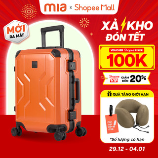  Vali Khóa Khung MIAvn Larita INZO FR01 Size 20 25 29 inch - Nhựa PC+ABS Bền Bỉ Khoa Khung TSA 2 Điểm Bảo Mật Cao 