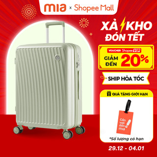  Vali Kéo MIAvn Larita KINLEY- Size 20 24 28 Nhựa PC+ABS Cứng Cáp Bền Bỉ Khoá TSA Bảo Mật Bảo Hành 