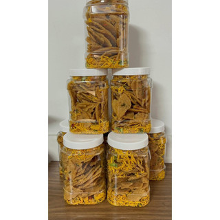 Cơm Cháy Khô Gà Mắm Hành Hũ Lớn 500g - Cơm Cháy Khô Gà, Giòn Rụm, Đậm Vị