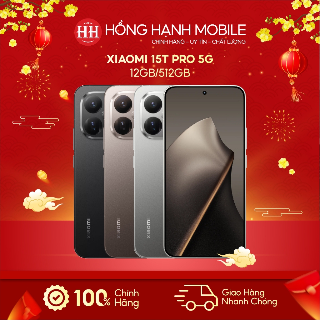 Điện Thoại Xiaomi 15T Pro 5G 12GB/512GB - Hàng Chính Hãng | BigBuy360 - bigbuy360.vn