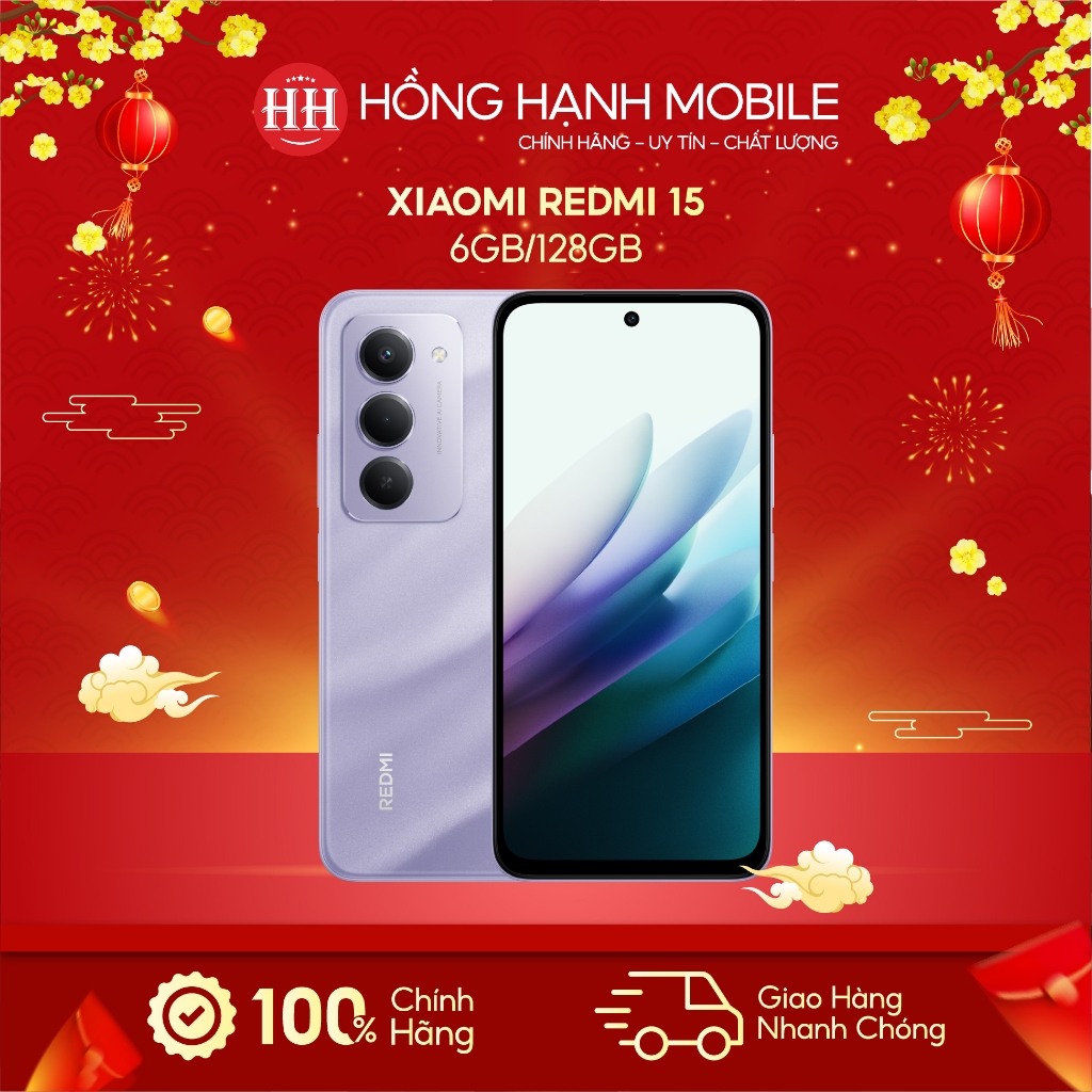 Điện Thoại Xiaomi Redmi 15 6GB/128GB - Hàng Chính Hãng | BigBuy360 - bigbuy360.vn