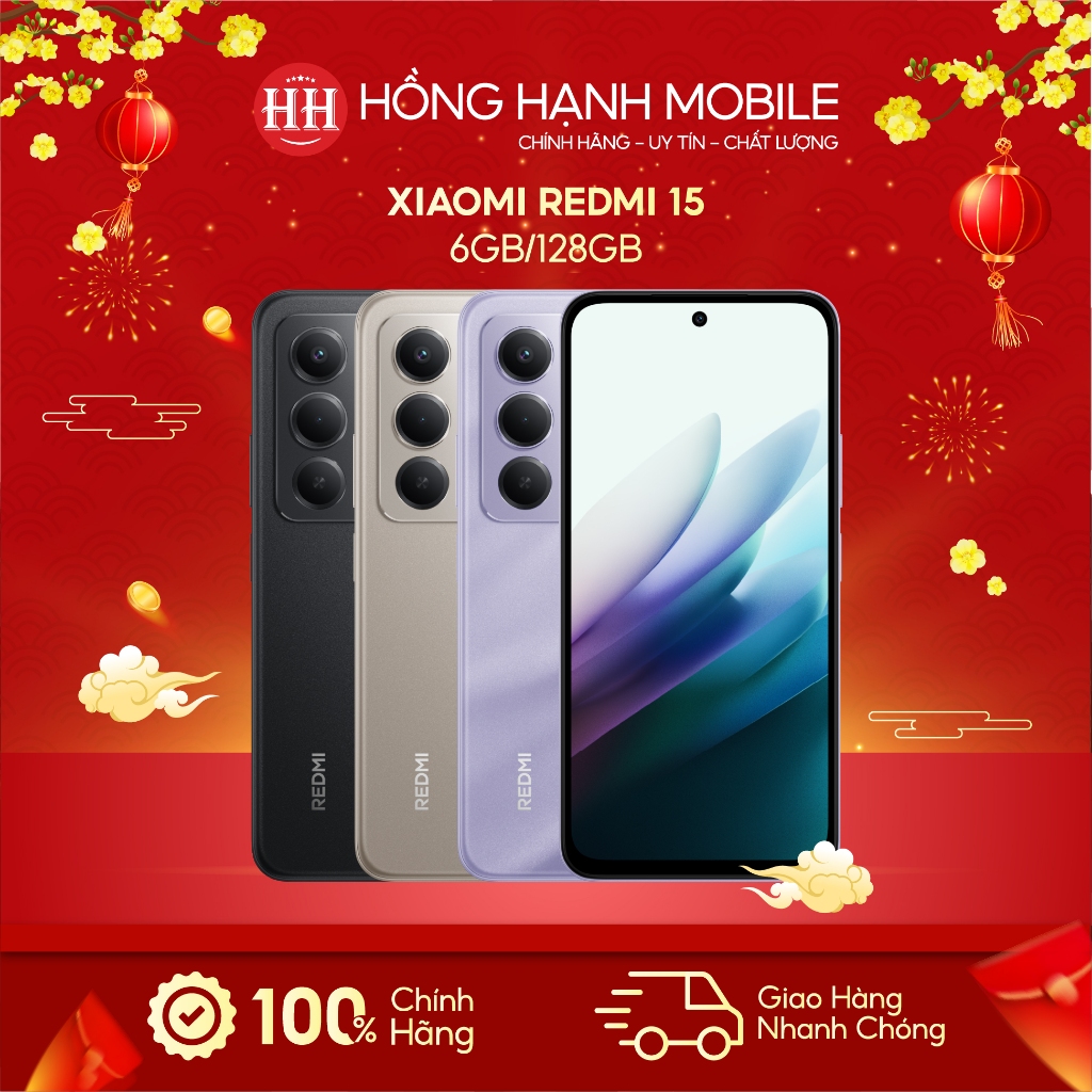 Điện Thoại Xiaomi Redmi 15 6GB/128GB - Hàng Chính Hãng | BigBuy360 - bigbuy360.vn